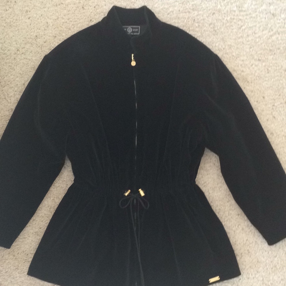 St John Sport Velvet Parka